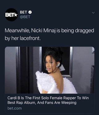 Illustration for article titled Following a Massive Attack from Nicki Minaj's Barbz, BET Issues Apology for Crass Tweet